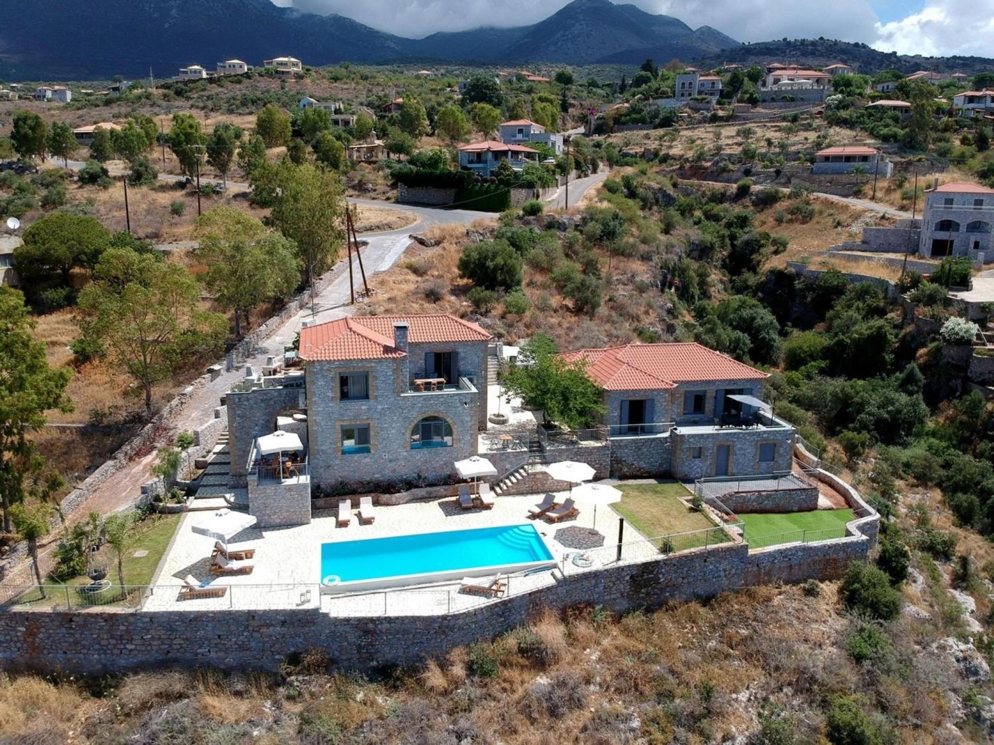 Elsa Villa By Elrin Villas Mani Neokhorion  Exteriör bild